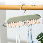 Hanger for Closet, Plastic Underwear Suspender Hanger, Multifunctional Clothes Hanger - Digit Lounge
