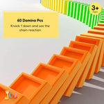 Train Toy Domino Set for Kids BPA Free Plastic with Sound Effects - Digit Lounge