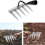 5 Teeth Carbon Steel Garden Weeding - Digit Lounge