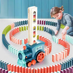 Train Toy Domino Set for Kids BPA Free Plastic with Sound Effects - Digit Lounge