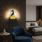 Acrylic Peacock Wall Lights