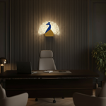 Acrylic Peacock Wall Lights