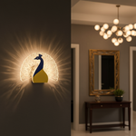 Acrylic Peacock Wall Lights